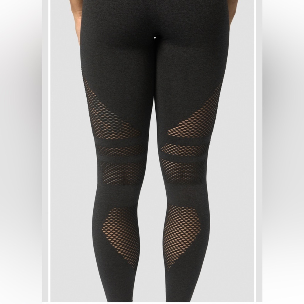 ICIW Leggings Queen Mesh Seamless Black Size Small - Picture 2 of 7
